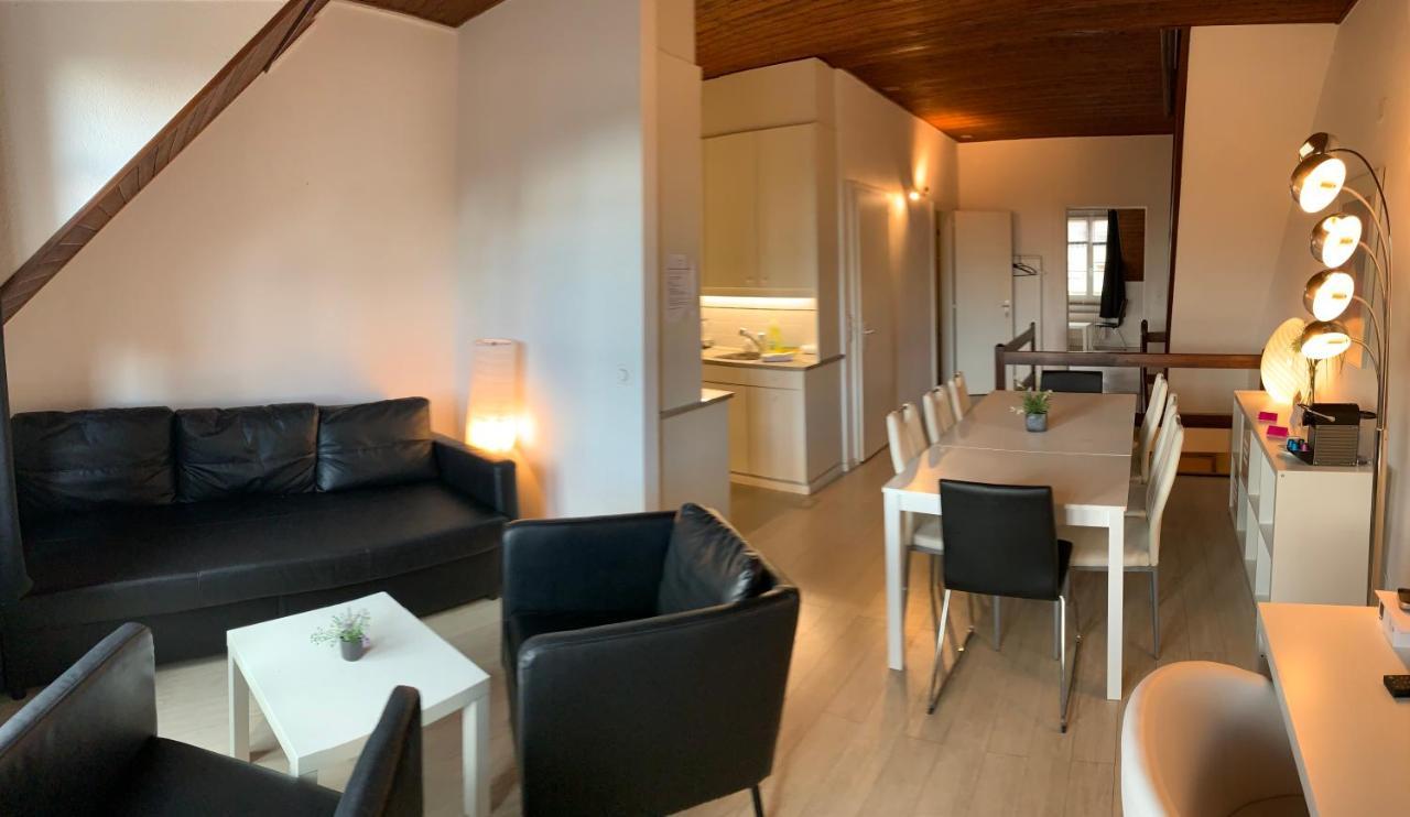 Luxury Duplex Vue Chateau Neuchâtel Exterior foto